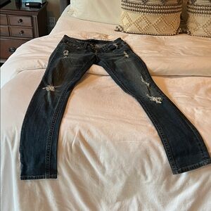 Vigoss Brooklyn Skinny Jeans in Dark Blue